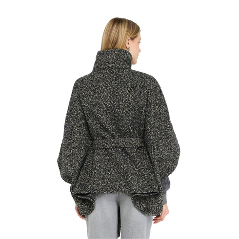 Liu Jo Poncho Poncho Donna a kimono con cintura UNI - Francavilla Moda